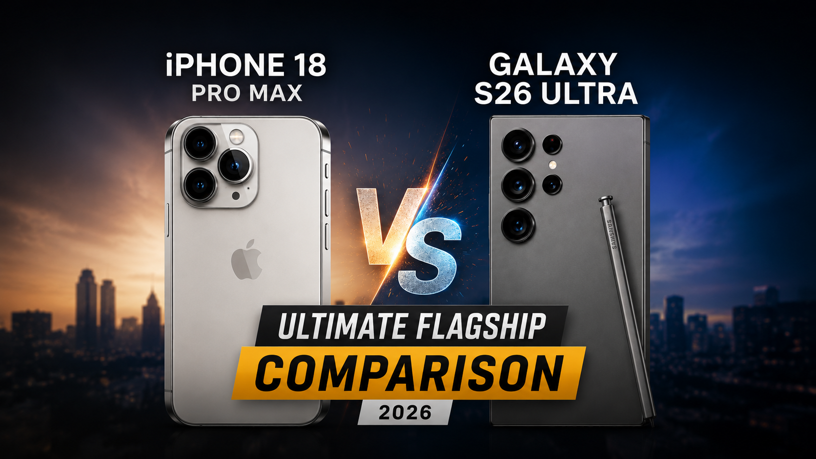 iPhone 18 Pro Max vs Samsung Galaxy S26 Ultra: 2026 में कौन सा Flagship Phone खरीदना सही रहेगा?