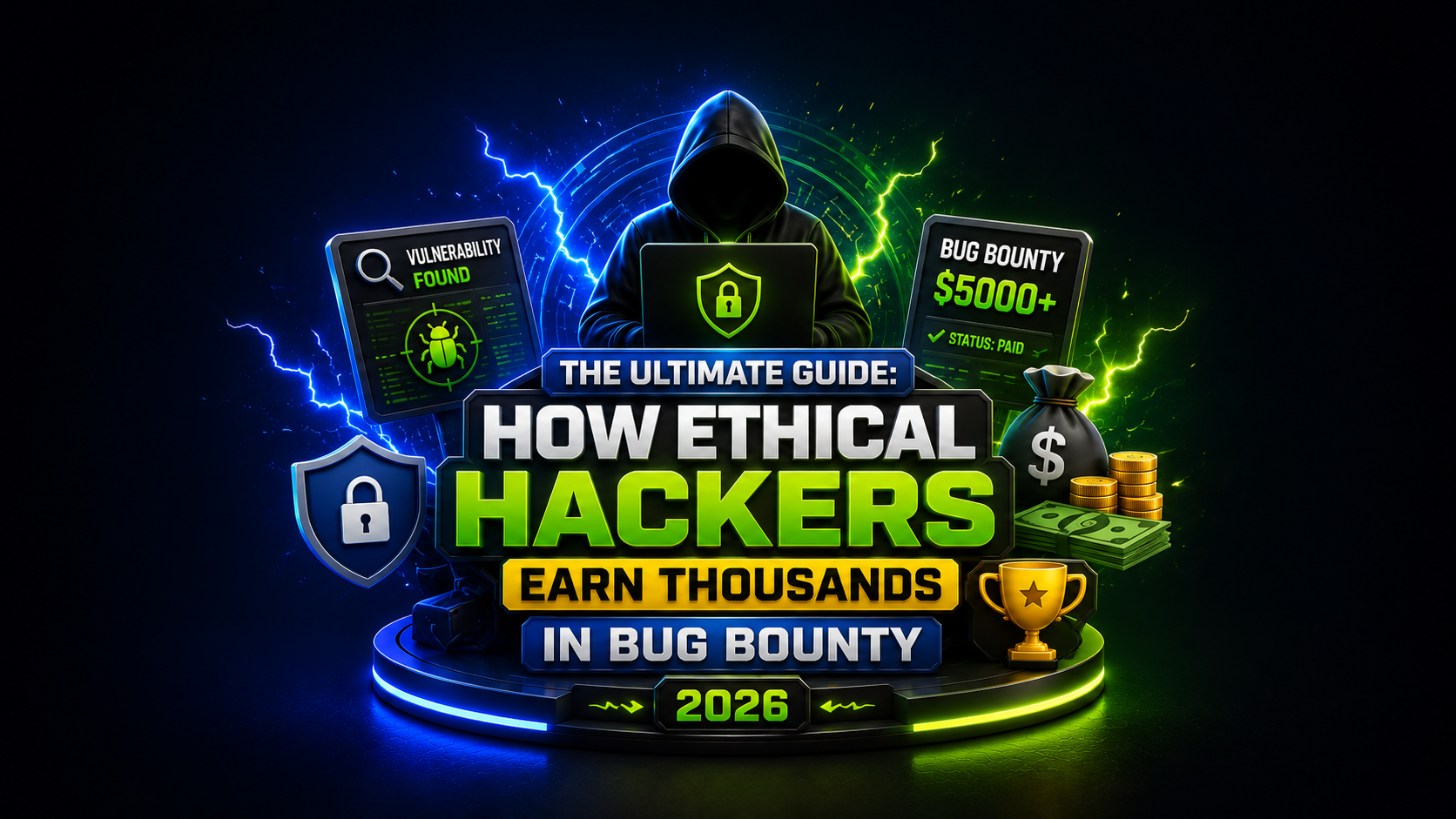 Bug Bounty से हजारों रुपये कैसे कमाएं? Ethical Hacker बनने की पूरी गाइड 2026