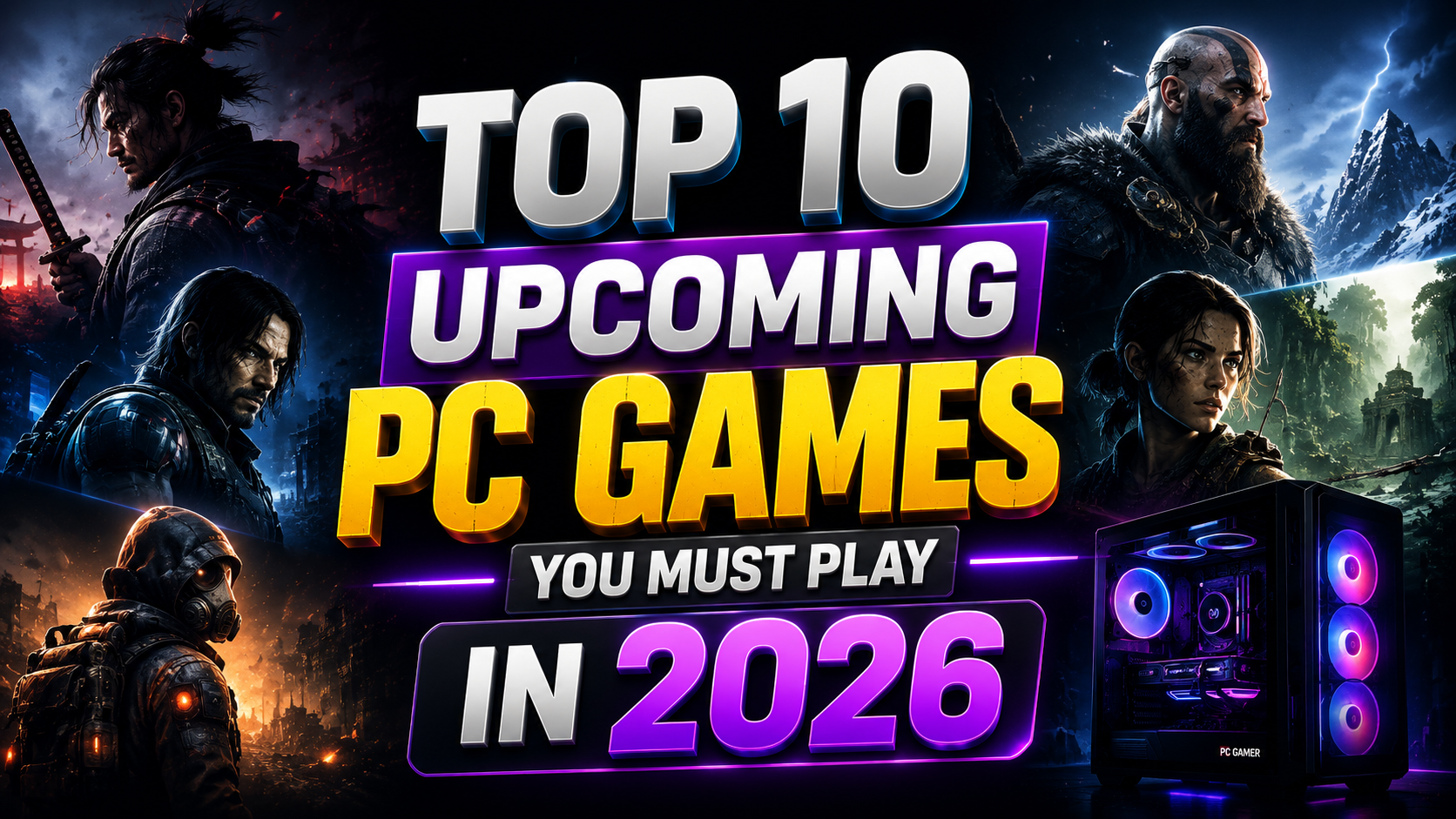 2026 में आने वाले Top 10 PC Games जो हर Gamer को खेलने चाहिए