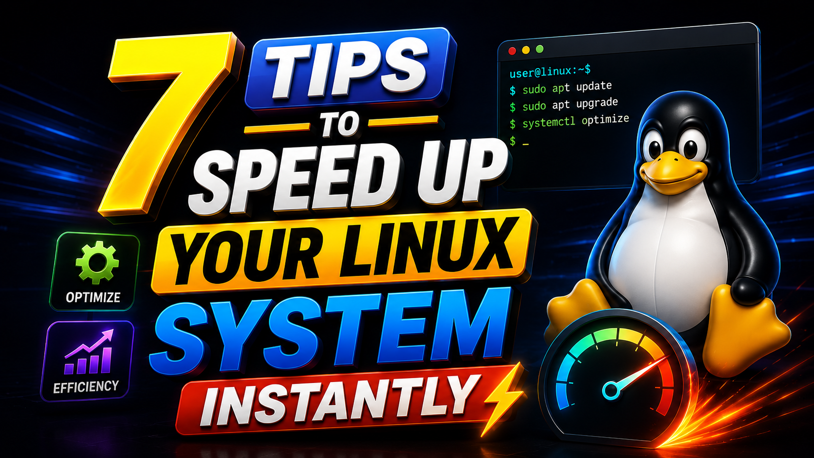 2026 में Linux System को Fast करने के 7 आसान तरीके Performance Boost Guide